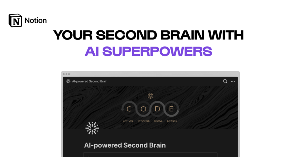Notion AI writing and notes tool