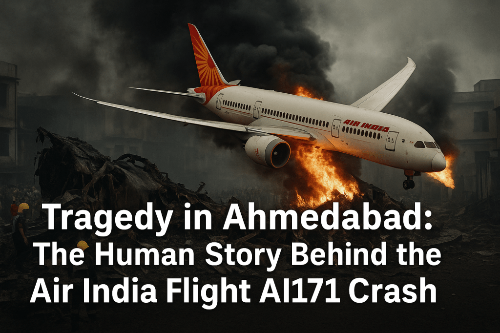 Tragedy in Ahmedabad: The Human Story Behind the Air India Flight AI171&nbsp;Crash
